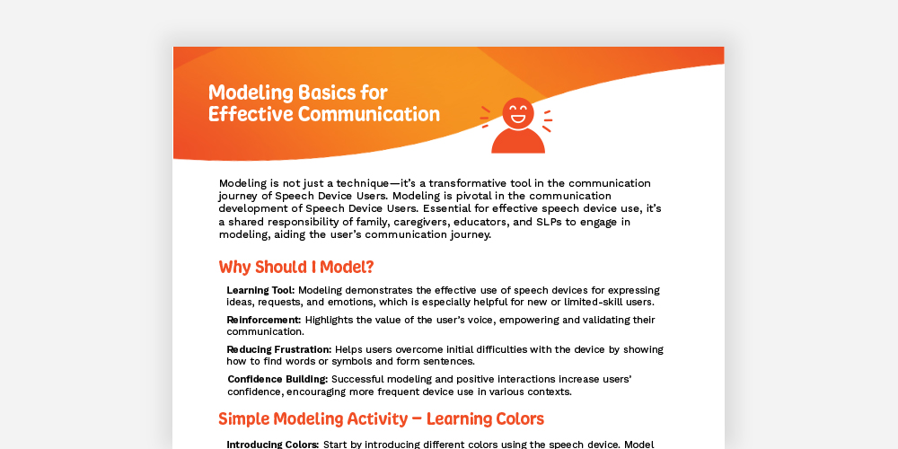 Modeling basics for effective communication download.