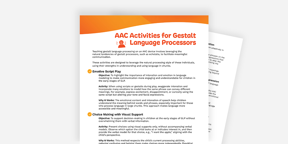 AAC Activities for Gestalt Language Processors download