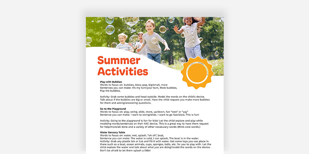 Summer Activities download.