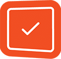 Checkmark icon representing new beginnings and fresh starts.