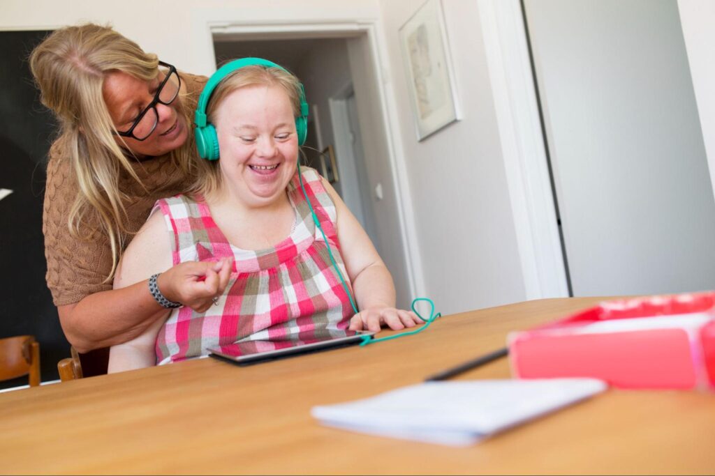 Sharing laughter and joy through technology, nurturing connections and happiness.