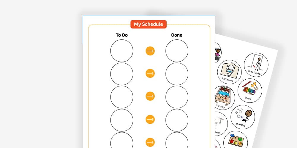 My Schedule template for organizing tasks and activities efficiently.