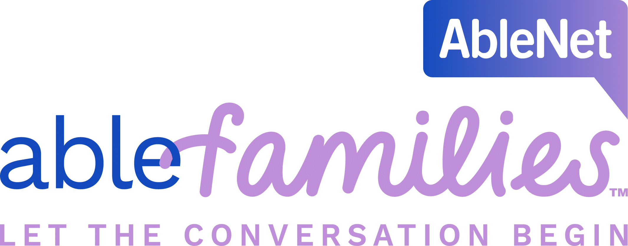 Able Families logo promoting inclusivity and connection for families with special needs.