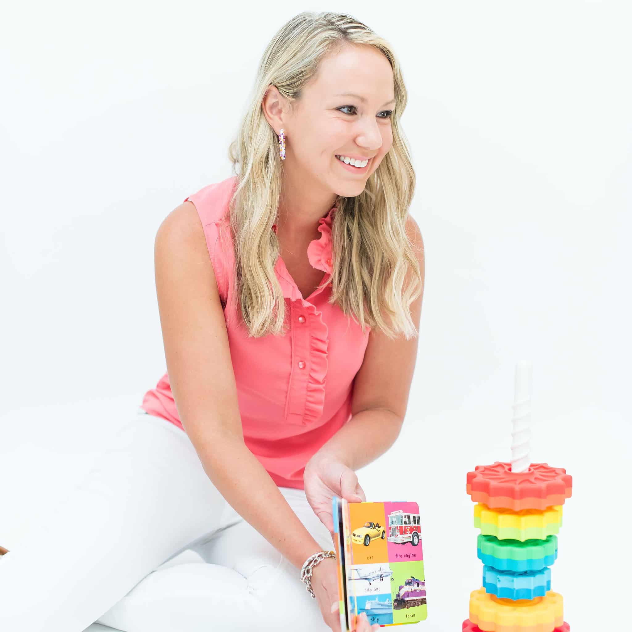 Joyful playtime with colorful toys promotes learning and creativity in happy children.