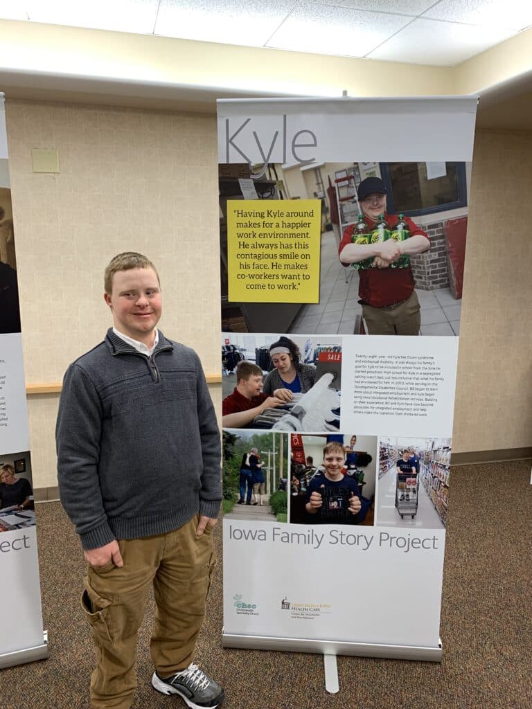 Kyle promotes a positive work environment with his contagious smile and supportive attitude.