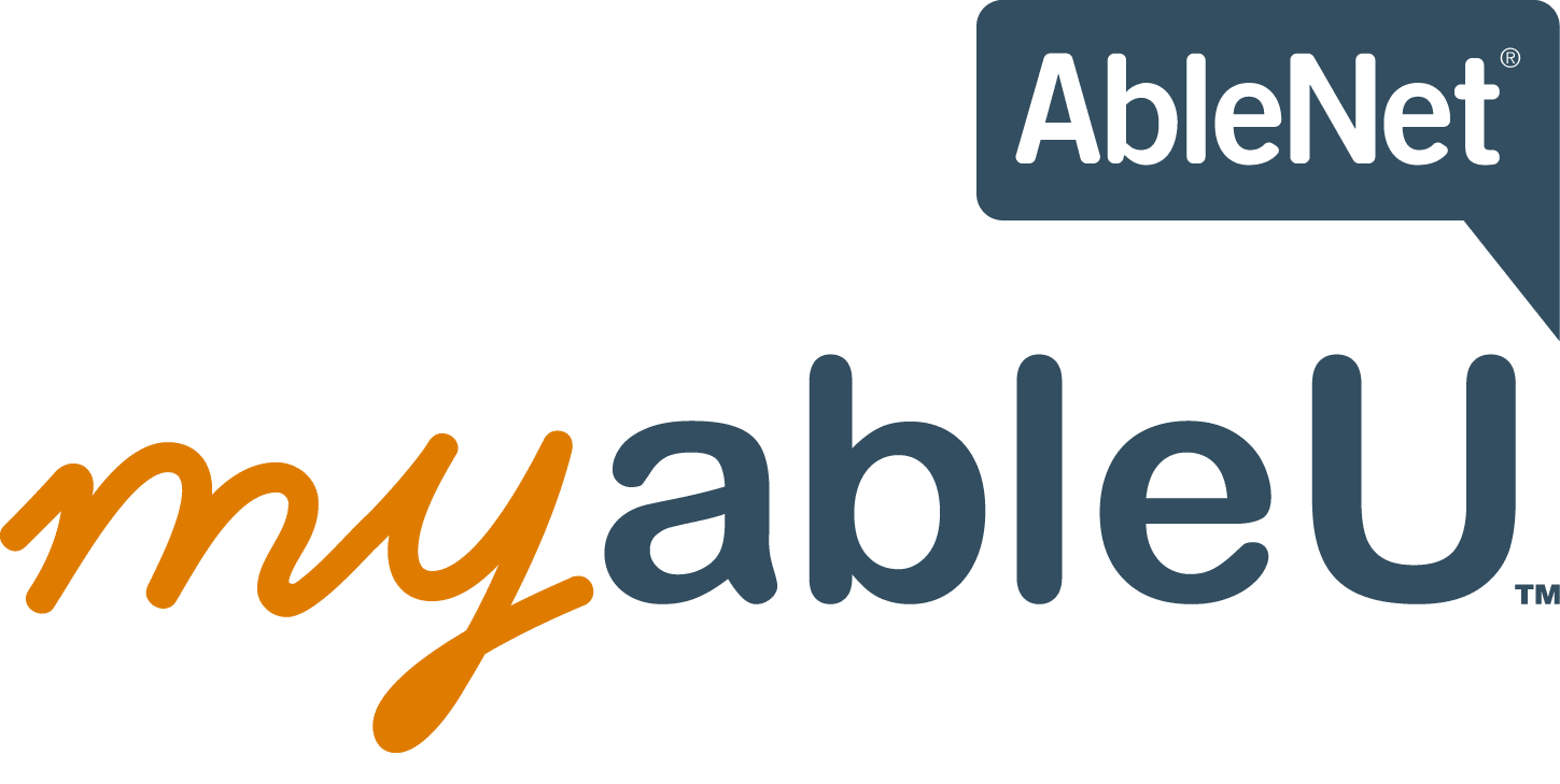 my-able-u by AbleNet supports accessibility and empowerment for all users.