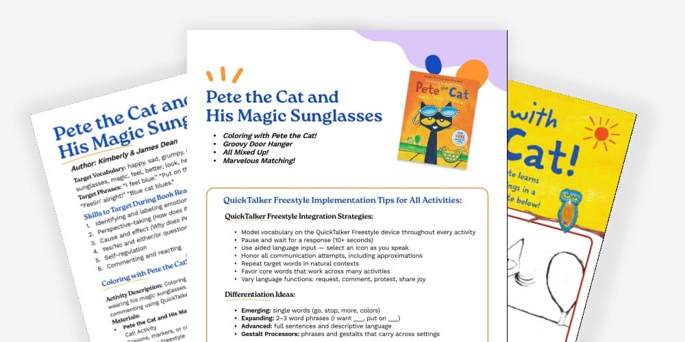 Pete the Cat resources for fun learning activities and engagement.