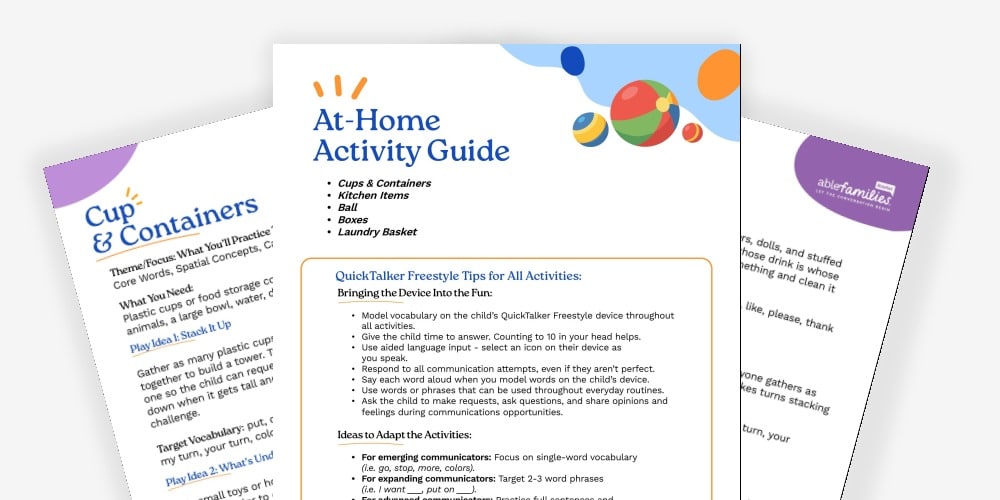 At-home activity guide for parents, featuring engaging resources and creative ideas.
