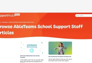 Explore quicktalker video resources on AbleTeams support staff articles.