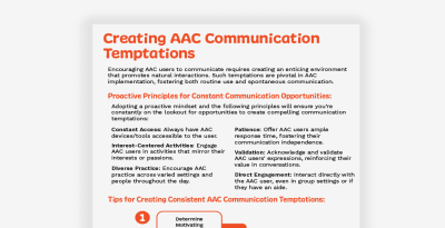AAC communication strategies improve user interaction and engagement in diverse environments.