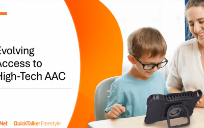 Innovative high-tech AAC solutions enhancing communication access for children and caregivers.