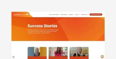 QuickTalker Communication Success Stories QuickTalker video resources showcase success stories and insights for improved communication.