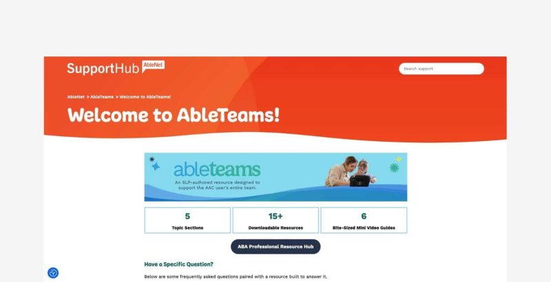 Welcome to AbleTeams for quicktalker video resources and downloadable materials.